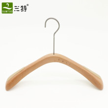 custom made boutique coat wood hanger for clothes